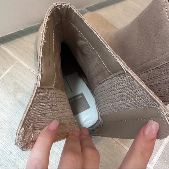 Dolce Vita Martey H2O taupe suede waterproof boot (6) - Picture 6 of 8